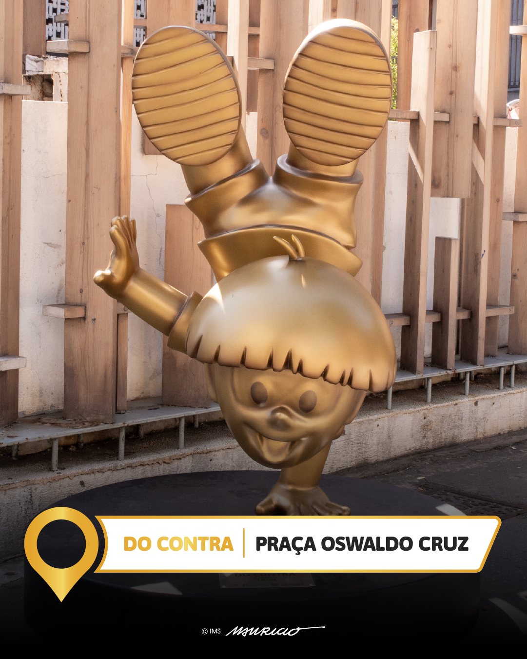 Estátua Mauricio de Sousa 8